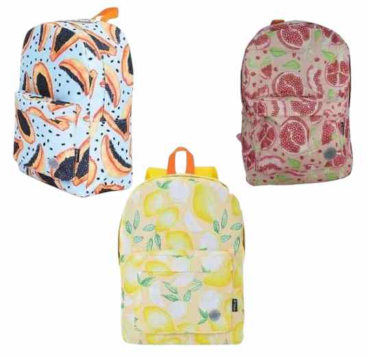 MOCHILA BASICA FRUTAS WINCY